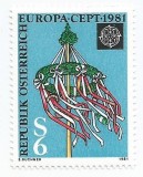 |Austria, Europa CEPT, 1981, MNH, Nestampilat