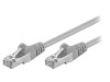 Cablu Patch Cord Goobay F/UTP Cat5e 30m, Ecranat, Conductor 4x2x26AWG, Mufe RJ45 Aurite, PVC, Gri
