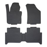 Cumpara ieftin Set covorase auto cauciuc Umbrella Vw Touran 2011- Negru 5 buc anti-alunecare