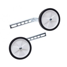 Set roti ajutatoare bicicleta copii Rival Store, reglabil 12-20&amp;quot;, otel/plastic