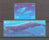 Portugal Azores 1998 - Balene, fauna, serie neuzata