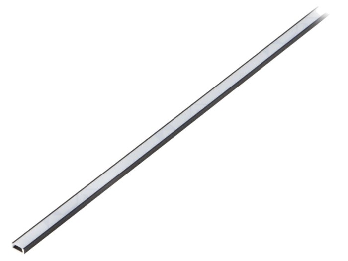 Profi pt.module LED neagră 2m MICRO-PLUS