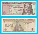 Guatemala (p#72) 0.5 Quetzal 1989 UNC &#039;Tecun Uman&#039; serie: A6578166A