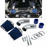 Kit de admisie cu filtru de aer sportiv albastru, potrivit pentru Mercedes S W220 99-05 S320 S430 Performance AutoTuning