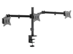 Suport monitor LOGILINK 7kg, braț 658mm, VESA 75x75/100x100, 17-27 inch