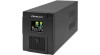 Qoltec Sursă de alimentare ne&icirc;ntreruptibilă interactivă UPS| Monolit | 1500VA | 900W | LCD | USB