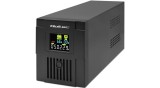 Qoltec Sursă de alimentare ne&icirc;ntreruptibilă interactivă UPS| Monolit | 2000VA | 1200W | LCD | USB