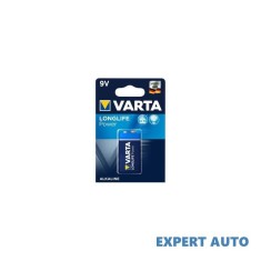 Baterie varta longlife power 9v 6f22 6lr61 alcalina cod: 4922 Alta marca Alt model #7 foto