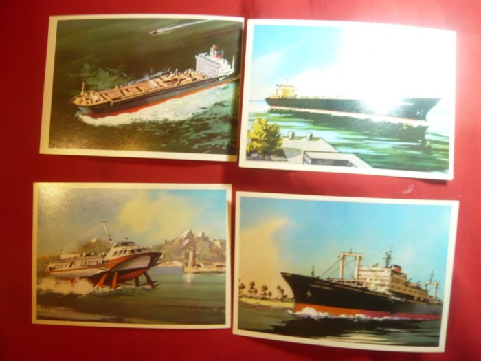 Set 4 Ilustrate - Nave- 1979 URSS