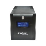 UPS 1000VA/600W Breckner Germany cu LCD, AVR, USB si 4 prize Schuko