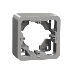 Doza PT 1P Schneider Unica Pro aluminiu NU840230 foto
