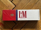 Cartuș Țigări LM anii 90 , a fost desigilat pentru poze