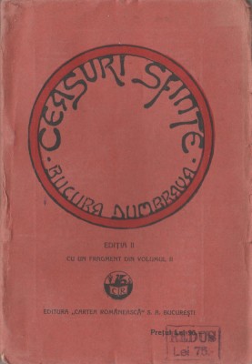 Bucura Dumbrava - Ceasuri sfinte (editia a II-a) foto
