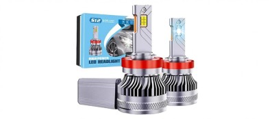 Becuri LED Auto H7 AutoREY&amp;reg; SUPER CSP, Iluminare 360&amp;deg; pentru fiecare bec! Cu cipuri CSP 6000K Alb Rece, 136W 30.000LM Canbus, fara eroare de bec ars foto