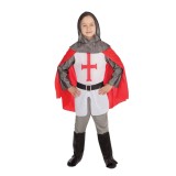 Costum cavaler templier KidMania&reg; pentru baieti 104-116 cm 4-6 ani