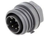 Conector Circular 7 Pin Soclu Tată Alamă