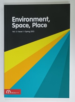 ENVIRONMENT , SPACE , PLACE , VOL. 5 , ISSUE 1 , SPRING 2013 foto
