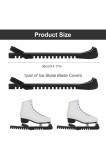 Protecții pentru patine pe gheață, acoperișuri de protecție pentru patinaj reglabil pe gheață, acoperiș din plastic cu protecție cu arc pentru patine