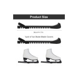 Protecții pentru patine pe gheață, acoperișuri de protecție pentru patinaj reglabil pe gheață, acoperiș din plastic cu protecție cu arc pentru patine