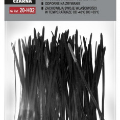 MA Professional Set 100 Buc Colier Plastic 2,5X100MM Negru 20-H02