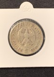 Moneda 5 reichsmark 1936 E argint Paul von Hindenburg