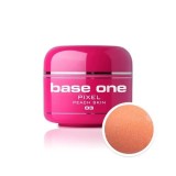 Gel UV Silcare Base One Pixel &ndash; Peach Skin 03, 5g