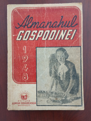 Almanahul gospodinei 1948 - conține bilete de cinema nefolosite foto