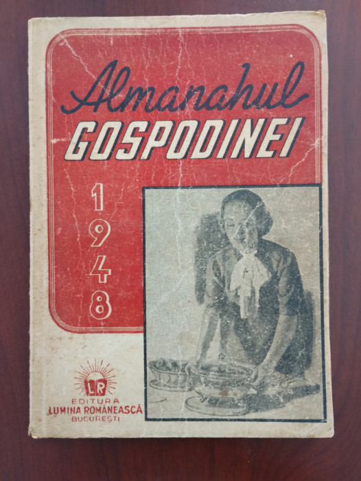 Almanahul gospodinei 1948 - conține bilete de cinema nefolosite