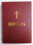 BIBLIA SAU SFANTA SCRIPTURA , TIPARITA CU BINECUVANTAREA PREAFERICTIULUI PARINTE DANIEL PATRIARHUL BISERICII ROMANE , 2008 , EDITIE FOLIO * MINIMA UZ