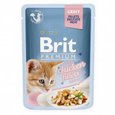 Brit Premium Chicken Fillets Kitten 85 g