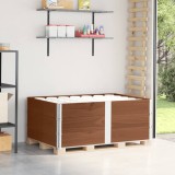 vidaXL Rame pentru paleți 3 buc. maro 150x100 cm din lemn masiv de pin 3295385