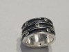 Inel din argint cu zirconii #2548, 55, Alb