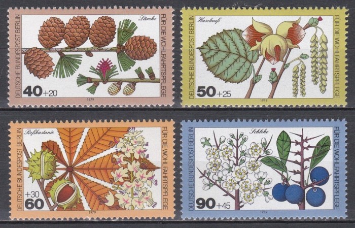 Germania Berlin 1979 - Fructe de pădure, MNH