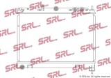 Radiator Rover/Mg 600 93-99, motor: 2.0 SDI, 2.0 T, 505x320x32, SRLine, Aluminiu/ Plastic brazat, GRD812; PCC104260