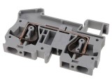 Conector de &Icirc;mbinare Şine 0,2-6mm&sup2; 2 Borne Gri 8,2mm