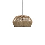 Cumpara ieftin Lustra din paie Fose mendong Boho Pako World Natural 50x50x27 cm
