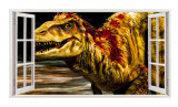 Cumpara ieftin Sticker decorativ cu Dinozauri, 85 cm, 4284ST