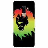 Husa silicon pentru Samsung S9 Plus, Rasta Color Lion