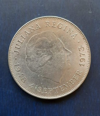 10 Gulden &amp;quot;Juliana Regina&amp;quot; 1973, Olanda - G 4061 foto