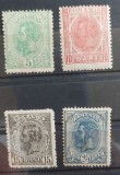 Romania 1898 - Carol l-Spic de grau,filigran PR