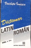 Dictionar Latin-Roman, Voichita Ionescu, Orizonturi 1992, Limba Romana, Dictionar Bilingv