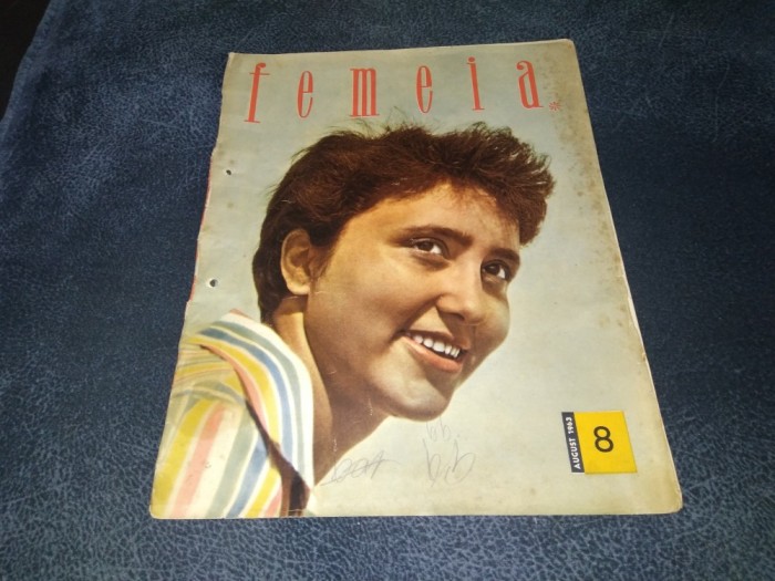 REVISTA FEMEIA NR 8 1963