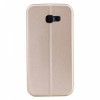 Husa Portofel Samsung Galaxy S7 Edge MyStyle Gold Piele Ecologica Protectie Anti-zgarieturi