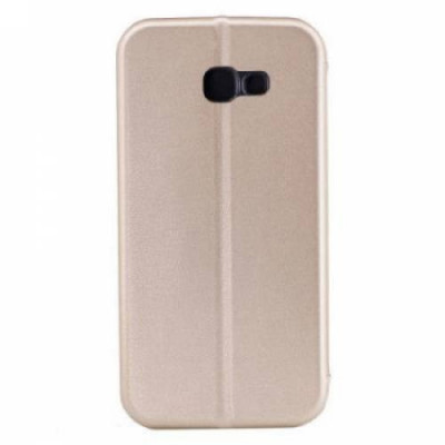 Husa protectie tip portofel pentru Samsung Galaxy J5 2017 Gold Fine Touch foto
