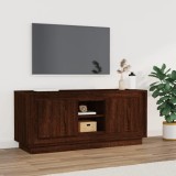 Cumpara ieftin Comodă TV, stejar maro, 102x35x45 cm, lemn prelucrat