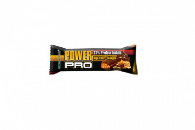 Baton energizant Power Pro 31% proteina, unt de arahide Nature Tech foto