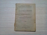 INTRE DOCTRINELE SI PRACTICA POLITICA A PARTIDELOR - C. Papacostea - 1926, 110p., Alta editura