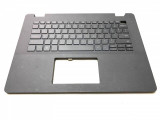 Carcasa superioara cu tastatura palmrest Laptop, Dell, Vostro 14, 3400, 3401, 3405, 0VC7NJ, VC7NJ, cu iluminare, layout US, grey