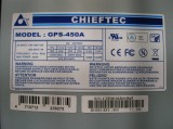 Sursa CHIEFTEC GPS-450A 450W pcie 6 pini, sub 500