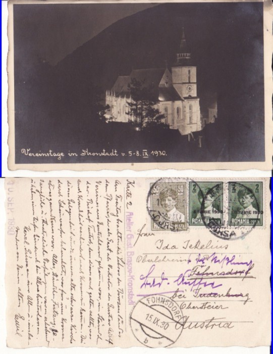 Brasov -Biserica Neagra noaptea